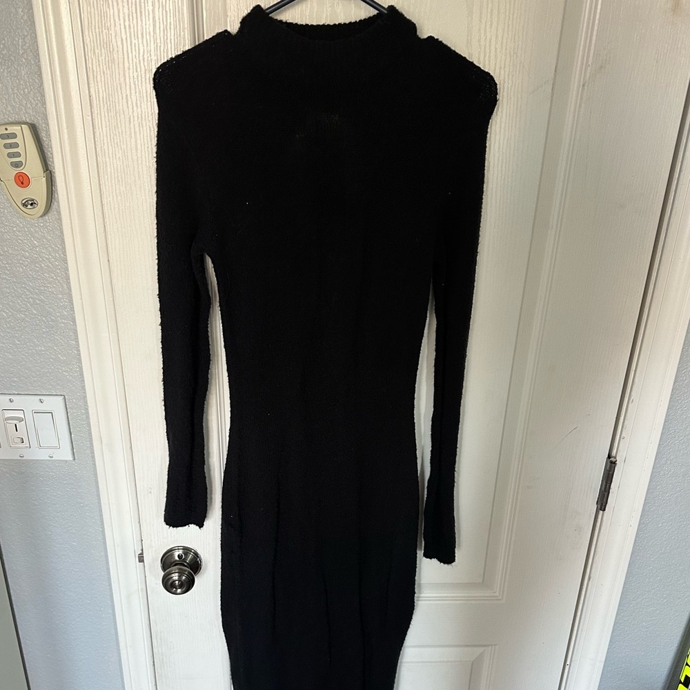 Black Sweater Dress